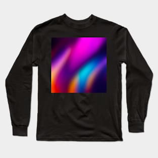 Beautiful Abstract Color Art Long Sleeve T-Shirt